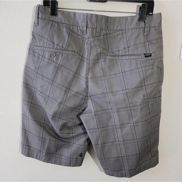 Volcom men's get plaid board active surfing skater athletic shorts size 32 - Picture 2 of 6